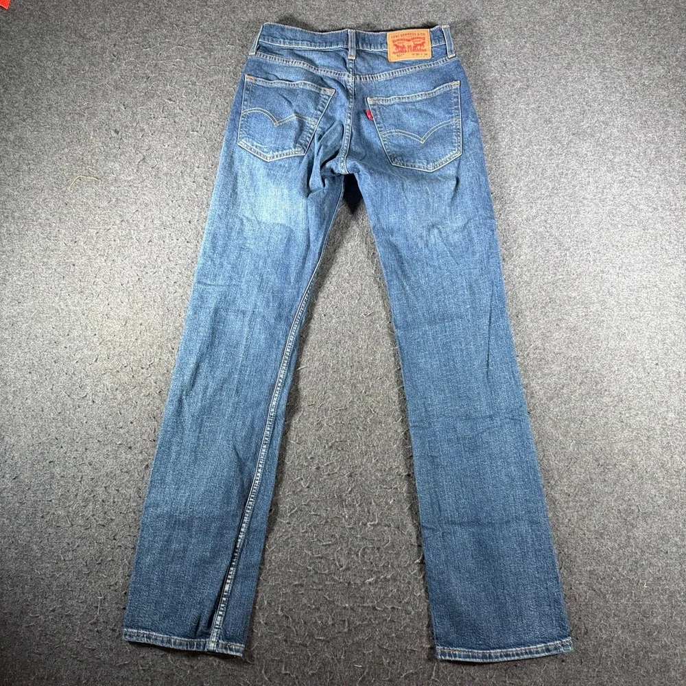 Levis 527 Slim Bootcut Mens Jeans Medium Wash Blue W30 L34 05527-0724
